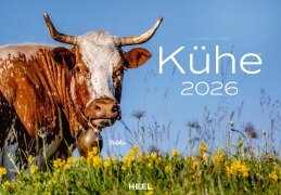 Cover-Bild zum Titel 'Kühe Kalender 2026 Wandkalender' von 'J. -L. Klein, M. -L. Hubert'