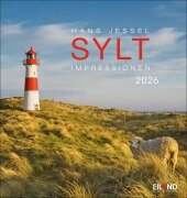 Cover-Bild zum Titel 'Sylt Impressionen Postkartenkalender 2026' von 'Hans Jessel'