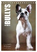Bullys mit Charme - Französische Bulldoggen im Portrait (Tischkalender 2024 DIN A5 hoch), CALVENDO Monatskalender - Jana Behr