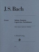 Cover-Bild zum Titel 'Bach, Johann Sebastian - Suiten, Sonaten, Capriccios, Variationen' von 'Johann Sebastian Bach'