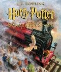 Harry Potter and the Sorcerer's Stone: The Illustrated Edition (Harry Potter, Book 1) - J K Rowling