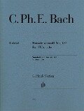 Sonate a-moll Wq 132 für Flöte solo - Carl Philipp Emanuel Bach