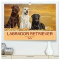 Labrador Retriever - Ein Freund für¿s Leben (hochwertiger Premium Wandkalender 2024 DIN A2 quer), Kunstdruck in Hochglanz - Sigrid Starick
