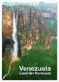 Venezuela - Land der Kontraste (Tischkalender 2025 DIN A5 hoch), CALVENDO Monatskalender - Rudolf Blank