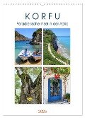 Korfu - Paradiesische Insel in der Adria (Wandkalender 2025 DIN A3 hoch), CALVENDO Monatskalender - Anja Frost