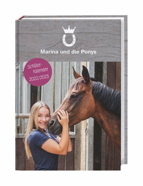 Marina und die Ponys Schülerkalender A5 2023 - Marina