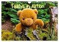Teddys in Aktion (Wandkalender 2024 DIN A4 quer), CALVENDO Monatskalender - Karin Sigwarth