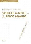 Sonate a-Moll ¿ 1. Poco Adagio - Carl Philipp Emanuel Bach