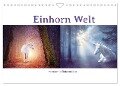 Einhorn Welt - verträumte Einhornbilder (Wandkalender 2024 DIN A4 quer), CALVENDO Monatskalender - Liselotte Brunner-Klaus