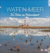 Watt'n Meer Postkartenkalender 2026 - Die Natur im Nationalpark - 