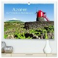 Azoren - das Triangulo der Zentralgruppe (hochwertiger Premium Wandkalender 2024 DIN A2 quer), Kunstdruck in Hochglanz - Martin Zwick