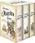 Der große Märchenschatz (Andersens Märchen - Grimms Märchen - Hauffs Märchen) (3 Bände im Schuber) - Wilhelm Grimm, Jacob Grimm, Wilhelm Hauff, Hans Christian Andersen