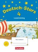 Cover-Bild zum Titel 'Deutsch-Stars 4. Schuljahr. Lesetraining' von ''