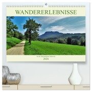 Wandererlebnisse in der Sächsischen Schweiz (hochwertiger Premium Wandkalender 2026 DIN A2 quer), Kunstdruck in Hochglanz - Andrea Janke