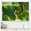 Der Teichfrosch (hochwertiger Premium Wandkalender 2024 DIN A2 quer), Kunstdruck in Hochglanz - Christine Schmutzler-Schaub