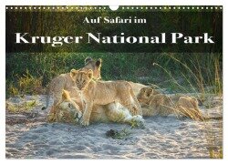 Auf Safari im Kruger National Park (Wandkalender 2025 DIN A3 quer), CALVENDO Monatskalender - Stephan Henting