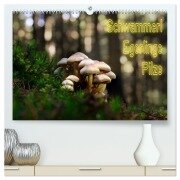 Schwammerl Egerlinge Pilze (hochwertiger Premium Wandkalender 2025 DIN A2 quer), Kunstdruck in Hochglanz - Birte Zabel