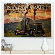 Kenworth W900 PHOTOART (hochwertiger Premium Wandkalender 2026 DIN A2 quer), Kunstdruck in Hochglanz - Ingo Laue