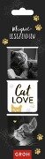 Magnetlesezeichen Cat love - Groh Verlag