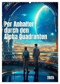 Per Anhalter durch den Alpha Quadranten (Wandkalender 2025 DIN A2 hoch), CALVENDO Monatskalender - Kerstin Waurick