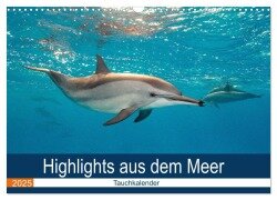 Highlights aus dem Meer - Tauchkalender (Wandkalender 2025 DIN A3 quer), CALVENDO Monatskalender - Sven Gruse
