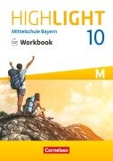Cover-Bild zum Titel 'Highlight 10. Jahrgangsstufe - Mittelschule Bayern - Workbook mit Audios online' von ''
