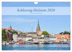 Schleswig-Holstein, ein Fest der Sinne (Wandkalender 2026 DIN A4 quer), CALVENDO Monatskalender - Rainer Plett