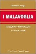 Cover-Bild zum Titel 'I Malavoglia. Riassunto e personaggi dell'opera' von 'Giovanni Verga'