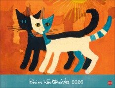 Cover-Bild zum Titel 'Rosina Wachtmeister Posterkalender 2026' von 'Rosina Wachtmeister'