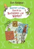 Cover-Bild zum Titel 'Pettersson und Findus. Kennst du Buchstaben und Wörter?' von 'Sven Nordqvist'