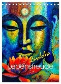 Lebensfreude Buddha (Tischkalender 2024 DIN A5 hoch), CALVENDO Monatskalender - W. W. Voßen - Herzog von Laar am Rhein
