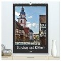Kirchen und Klöster deutsche Kleinode (hochwertiger Premium Wandkalender 2024 DIN A2 hoch), Kunstdruck in Hochglanz - Andrea Janke