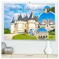 Schlösser der Loire (hochwertiger Premium Wandkalender 2024 DIN A2 quer), Kunstdruck in Hochglanz - Nina Schwarze