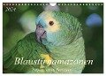 Blaustirnamazonen - Papageien in Paraguay (Wandkalender 2024 DIN A4 quer), CALVENDO Monatskalender - Bettina Schneider