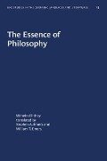 Cover-Bild zum Titel 'The Essence of Philosophy' von 'Wilhelm Dilthey'