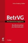 Cover-Bild zum Titel 'Betriebsverfassungsgesetz' von 'Wolfgang Fricke, Herbert Grimberg, Wolfgang Wolter'