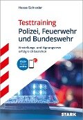 Cover-Bild zum Titel 'STARK Testtraining Polizei, Feuerwehr und Bundeswehr' von 'Jürgen Hesse, Hans Christian Schrader, Carsten Roelecke'
