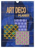 Art Deco Planer (Wandkalender 2024 DIN A4 hoch), CALVENDO Monatskalender - Christine B-B Müller