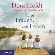 Cover-Bild zum Titel 'Drei Frauen, vier Leben [Haus am See-Reihe, Band 2]' von 'Dora Heldt'