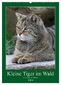 Kleine Tiger im Wald (Wandkalender 2024 DIN A2 hoch), CALVENDO Monatskalender - Roland Brack
