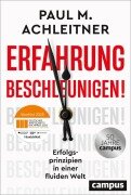 Cover-Bild zum Titel 'Erfahrung beschleunigen!' von 'Paul M. Achleitner'