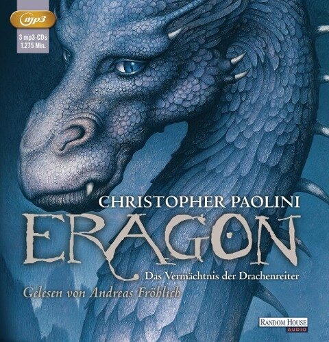 Eragon 01. Das Vermächtnis der Drachenreiter. 3 MP3-CDs - Christopher Paolini