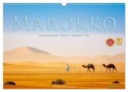 Marokko: Marrakesch, Atlas, Sahara, Fès (Wandkalender 2025 DIN A3 quer), CALVENDO Monatskalender - Jens Benninghofen