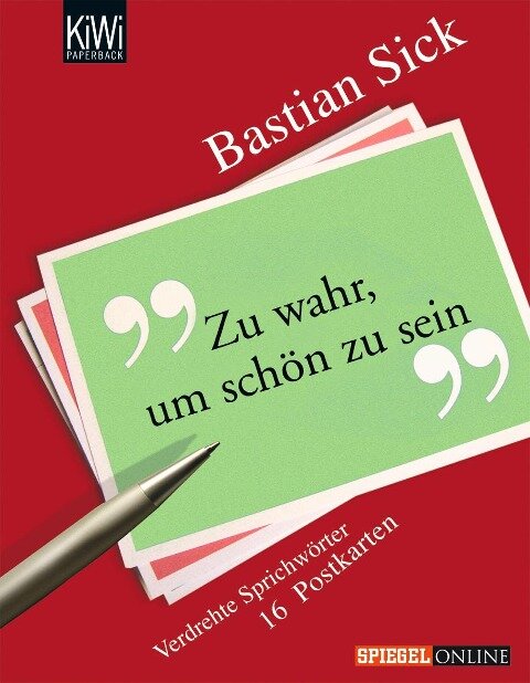 Zu wahr, um schön zu sein. 16 Postkarten - Bastian Sick