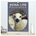 Scharfe Portraits (hochwertiger Premium Wandkalender 2025 DIN A2 hoch), Kunstdruck in Hochglanz - Sabine Löwer