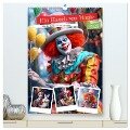 Ein Hauch von Magie - Schrille Clowns im Rampenlicht (hochwertiger Premium Wandkalender 2025 DIN A2 hoch), Kunstdruck in Hochglanz - Anja Frost