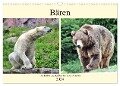 Bären - Der Eisbär und der Kamtschatka-Braunbär (Wandkalender 2024 DIN A3 quer), CALVENDO Monatskalender - Arno Klatt