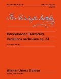 Variations sérieuses - Felix Mendelssohn Bartholdy