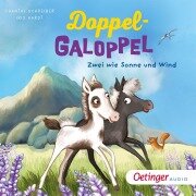 Cover-Bild zum Titel 'Doppel-Galoppel 1. Zwei wie Sonne und Wind' von 'Chantal Schreiber'