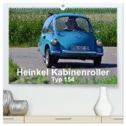 Heinkel Kabinenroller Typ 154 (hochwertiger Premium Wandkalender 2025 DIN A2 quer), Kunstdruck in Hochglanz - Ingo Laue